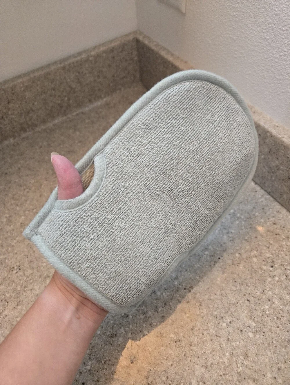 Norwex Bath Wash Mitt - Mint Green